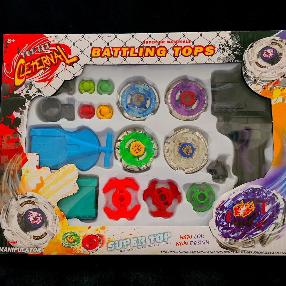 Top Set CLeternal Battling Tops